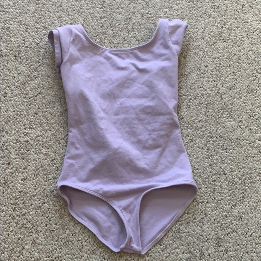 Purple leotard
